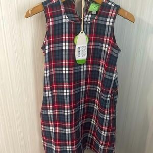 Girls CASTAWAY Exeter flannel shift dress size 8